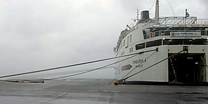 Προβλήματα στις ακτοπλοϊκές μετακινήσεις λόγω των ισχυρών ανέμων