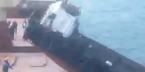 Πλοίο-γερανός προκαλεί το χάος στην ανοιχτή θάλασσα [βίντεο]