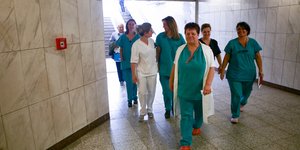 Στάση εργασίας από τους εργαζόμενους ΠΟΕΔΗΝ/ Φωτογραφία intime