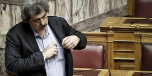 Ο Παύλος Πολάκης (Φωτογραφία: EUROKINISSI/ΓΙΩΡΓΟΣ ΚΟΝΤΑΡΙΝΗΣ)