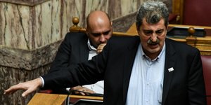 Ο Παύλος Πολάκης/ Φωτογραφία: EUROKINISSI- ΤΑΤΙΑΝΑ ΜΠΟΛΑΡΗ