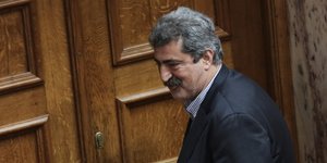 Πανηγυρίζει ο Πολάκης για την συνάντηση Τσίπρα-Τραμπ -Φωτογραφία: Intimenews/ΛΙΑΚΟΣ ΓΙΑΝΝΗΣ