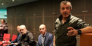 Από αριστερά: Γ. Μαυρωτάς