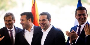 Συμφωνία Ελλάδας-ΠΓΔΜ/Φωτογραφία: Eurokinissi