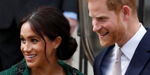 Πρίγκιπας Χάρι και Μέγκαν Μαρκλ. Φωτογραφία: AP