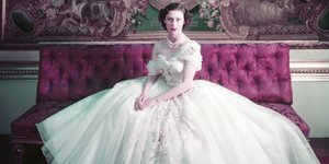 Η πριγκίπισσα Μαργαρίτα με τουαλέτα Dior /Φωτογραφία: Victoria & Albert