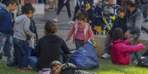 προσφυγόπουλα στη Θεσσαλονίκη/Φωτογραφία: Eurokinissi