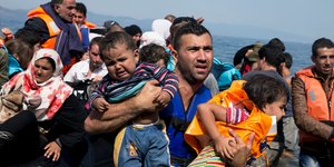 Πρόσφυγες (Φωτογραφία: AP)