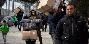 Πρόσφυγες στη Μόρια/ Φωτογραφία: EUROKINISSI- ΗΛΙΑΣ ΜΑΡΚΟΥ