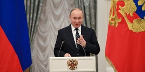 Βλαντίμιρ Πούτιν (Φωτογραφία: Yuri Kadobnov/Pool Photo via AP)