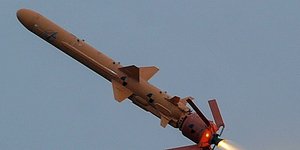 Εκτόξευση πυραύλου από την Τουρκία- φωτογραφία AP