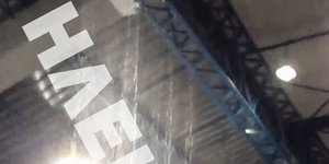 Τα νερά έτρεχαν σαν καταρράκτες/ Φωτογραφία: ilialive