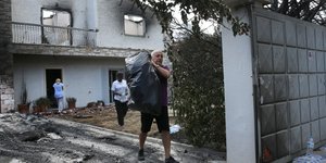 Πυρόπληκτοι στην Αττική/ Φωτογραφία intime news