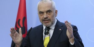 Ο Εντι Ράμα/ Φωτογραφία: AP- Hektor Pustina