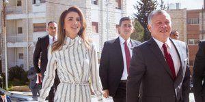 Η βασίλισσα Ράνια και ο βασιλιάς Αμπντουλάχ της Ιορδανίας /Φωτογραφία: Facebook/Queen Rania