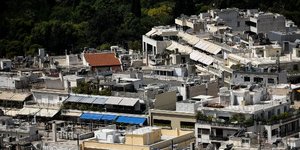 Ακίνητα στην καρδιά της Αθήνας (Φωτογραφία: EUROKINISSI/ΤΑΤΙΑΝΑ ΜΠΟΛΑΡΗ)