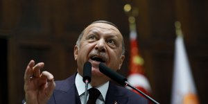 Ερντογάν/Φωτογραφία: AP