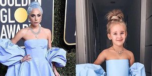 Ενα κορίτσι ντύνεται όπως η Lady Gaga