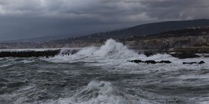 κακοκαιρία στο Ρεθυμνο/Φωτογραφία: IntimeNews