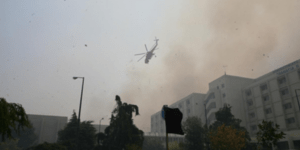 Στο νοσοκομείο του Ρίου με εγκαύματα τρεις αξιωματικοί της Πυροσβεστικής