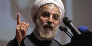 Ο Χασάν Ροχανί (Φωτογραφία: AP/ Vahid Salemi)