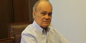 Ο Γιώργος Ρωμανιάς (Φωτογραφία: EUROKINISSI/ΓΙΑΝΝΗΣ ΠΑΝΑΓΟΠΟΥΛΟΣ)