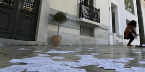 Επίθεση Ρουβίκωνα/ Φωτογραφία: Eurokinissi 