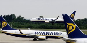 Αεροσκάφος της Ryanair/ Φωτογραφία AP images
