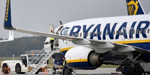 Αεροσκάφος της Ryanair / Φωτογραφία: AP Images