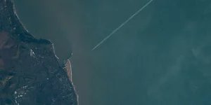 H Σαντορίνη από το διάστημα 