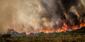 Ν. Αφρική: Επτά νεκροί από πυρκαγιά -Φωτογραφία αρχείου: AP Photo/Stefan Smuts