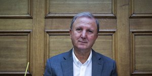 Ο βουλευτής του ΣΥΡΙΖΑ Σάκης Παπαδόπουλος- φωτογραφία eurokinissi