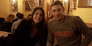 Ο Εμιλιάνο Σάλα με την σύντροφο του