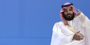 Ο Μοχάμεντ μπιν Σαλμάν/ Φωτογραφία: AP- Ricardo Mazalan