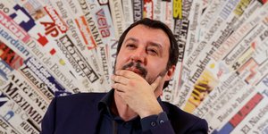 O ηγέτης της Λέγκα του Βορρά