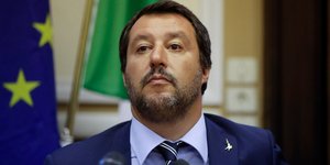 O αντιπρόεδρος της ιταλικής κυβέρνησης και αρχηγός της λαϊκιστικής Λέγκα