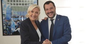 Σαλβίνι-Λεπέν/Φωτογραφία: Twitter