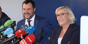 Σαλβίνι-Λεπέν/Φωτογραφία: Twitter