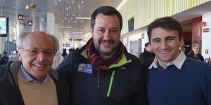 Στην Αθήνα ο Σαλβίνι για να δει το Ολυμπιακός-Μίλαν
