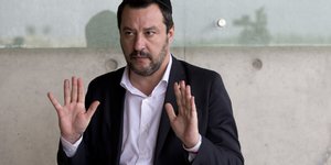 Ο Ματέο Σαλβίνι/ Φωτογραφία: AP- Oded Balilty