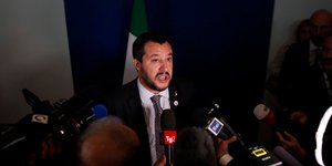 Ο Ματέο Σαλβίνι/ Φωτογραφία AP images