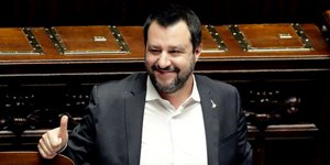 Ο Ματέο Σαλβίνι (Φωτο: ΑΡ)