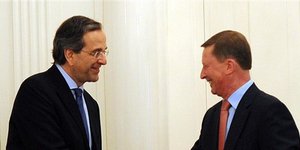 «Αναθερμαίνει» τις ελληνορωσικές σχέσεις ο Αντώνης Σαμαράς