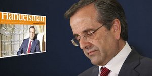 Σαμαράς σε Handelsblatt: «Η Ελλάδα δεν αντέχει πέραν του Νοεμβρίου