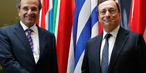 Κρίσιμο τετ α τετ Σαμαρά- Ντράγκι στην Φραγκφούρτη