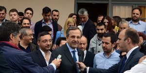 Ευδιάθετος και χαλαρός παρέα με την κόρη του