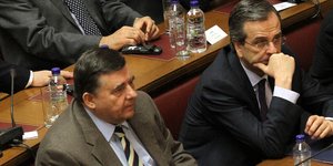 Σαμαράς σε Καρατζαφέρη: Γιώργο τι έγινε; Μας κατατρόμαξες