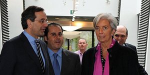 Τηλεφωνική επικοινωνία Σαμαρά - Λαγκάρντ