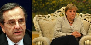 «Φτωχός συγγενής» της Μέρκελ και στο μισθό ο Σαμαράς
