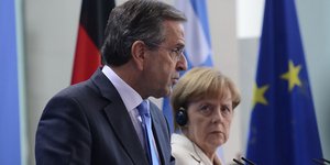 Γερμανίδα δημοσιογράφος αναφέρθηκε στο Σκοπιανό και άφησε άφωνους Μέρκελ -Σαμαρά
